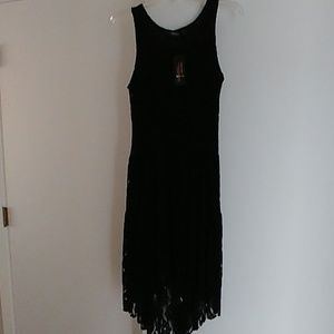 Adorn black lace dress
